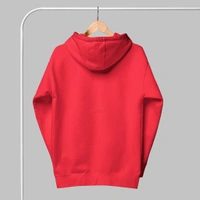 Unisex Classical Stylish Red Hoodie - XL