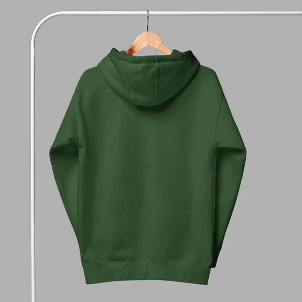 Unisex Classical Stylish Green Hoodie - M