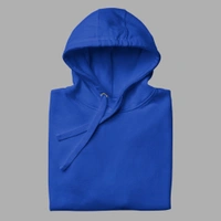 Unisex Classical Stylish Royal Blue Hoodie - 3XL
