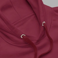 Unisex Classical Stylish Royal Maroon Hoodie - M