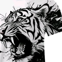 Oversize Printed Tshirt - S