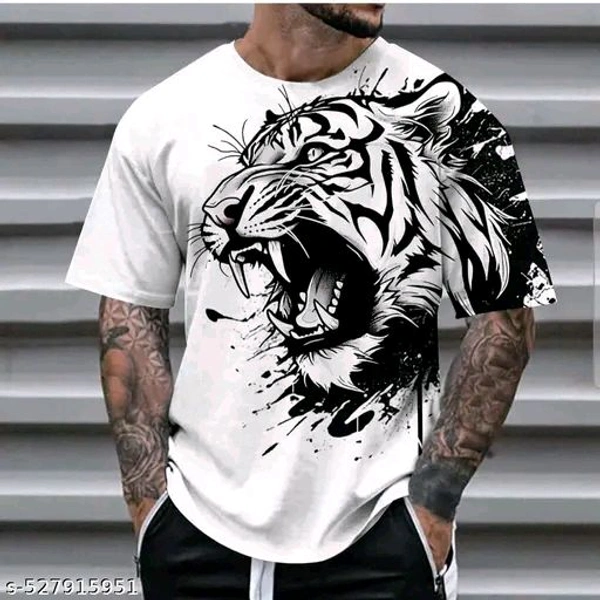 Oversize Printed Tshirt - XXL