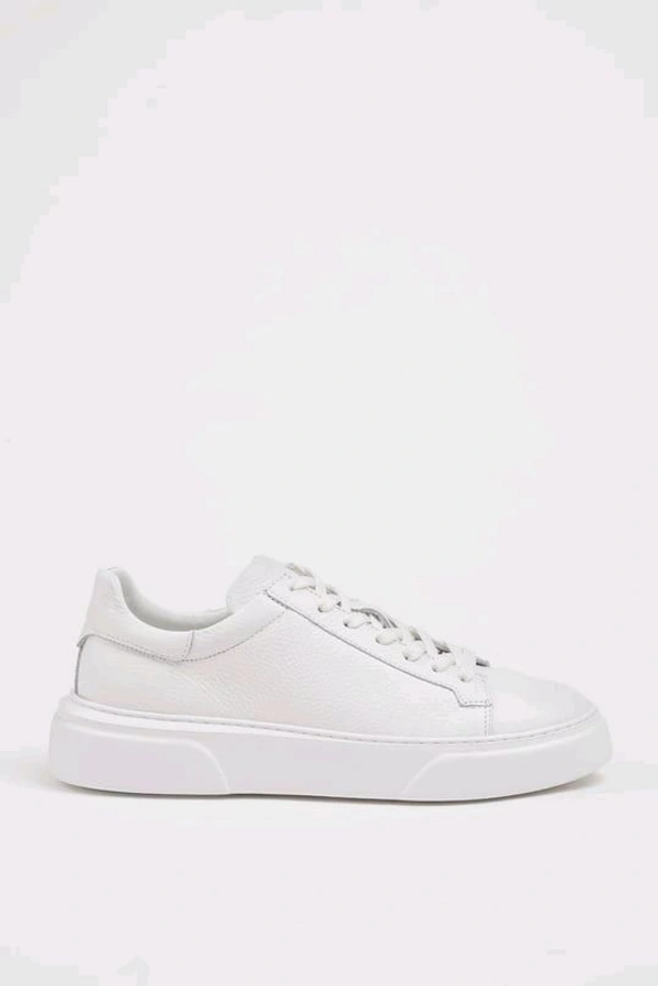 Stylish White Shoe  - IND7