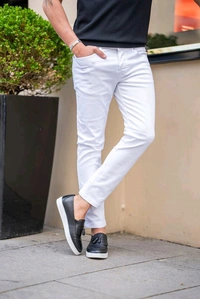 Stylish Formal Trouser Jeans - 32