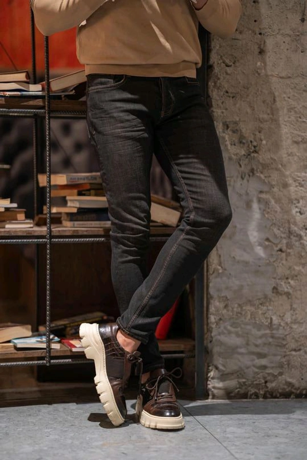 Stylish Formal Trouser Jeans - 28