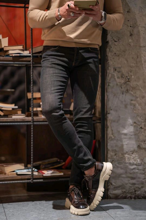 Stylish Formal Trouser Jeans - 30