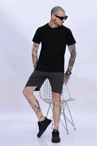 Stylish Leighweight Qick dry Elegant Solid Shorts - S