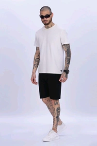 Stylish Leighweight Qick dry Elegant Solid Shorts - S