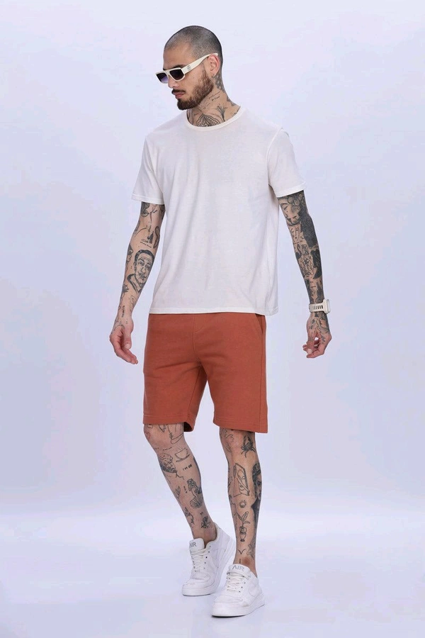 Stylish Leighweight Qick dry Elegant Solid Shorts - S