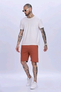 Stylish Leighweight Qick dry Elegant Solid Shorts - XL