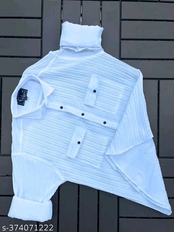 Stylnoxs Double Pocket Shirt - Lavender Rose, M