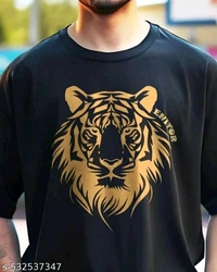 Cotton Blend Men's Oversized Tshirt - XXL