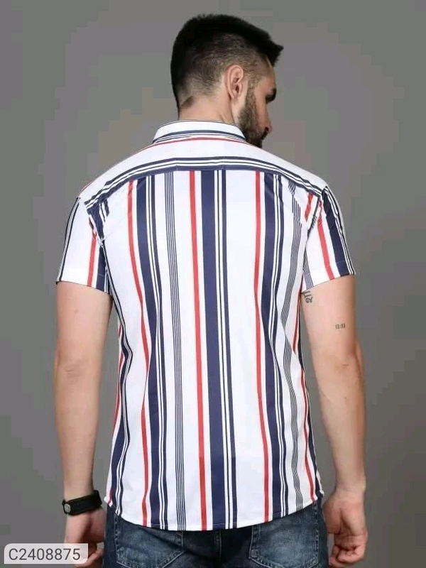 Printed Rayons Printed Shirt - XL