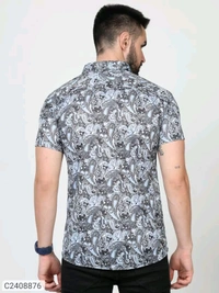 Printed Rayons Printed Shirt - XXL