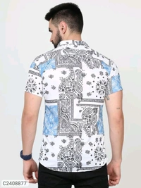 Printed Rayons Printed Shirt - XXL