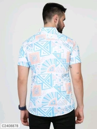 Printed Rayons Printed Shirt - XL