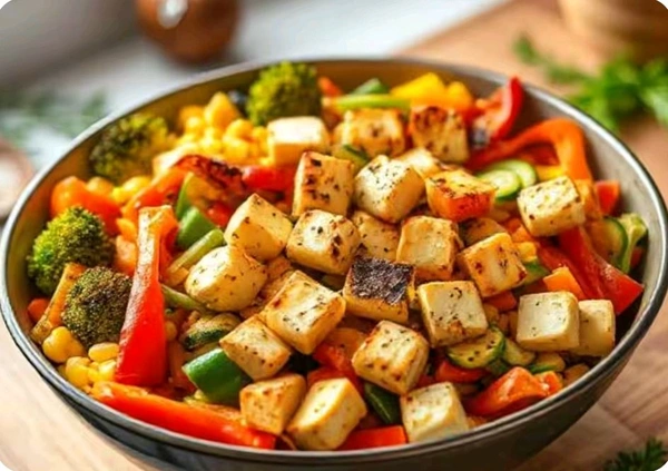 Sizzling Paneer Salad