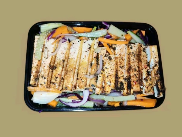 Grilled Tofu Veg Salads 