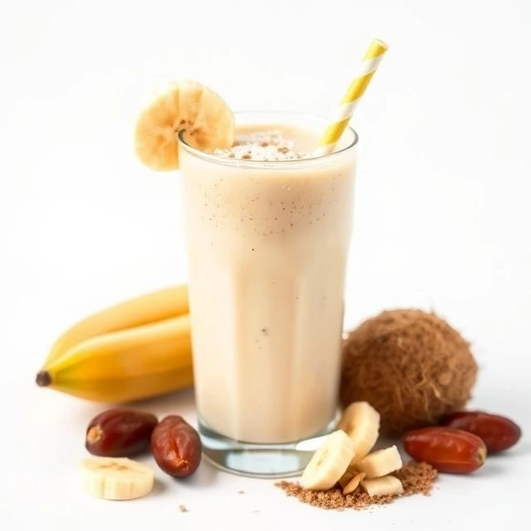Coconut Banana Dates Smoothie