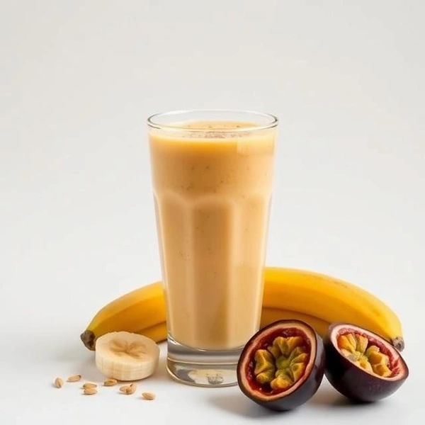 Banana Cardamom Passion Smoothie