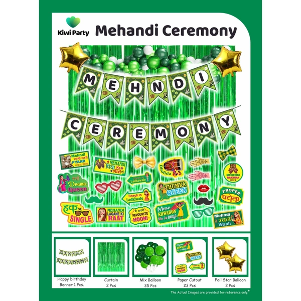 Mehndi ceremony Decorations Kit