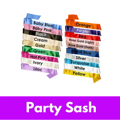 Party Sash