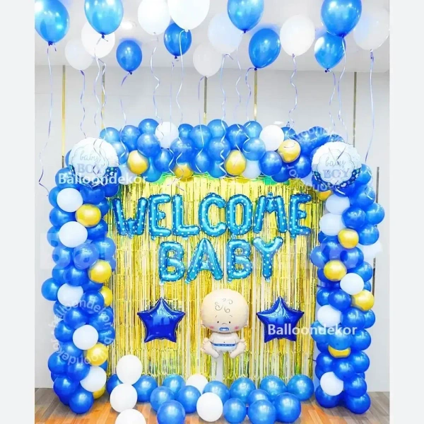 WELCOME BABY FOIL BANNERS
