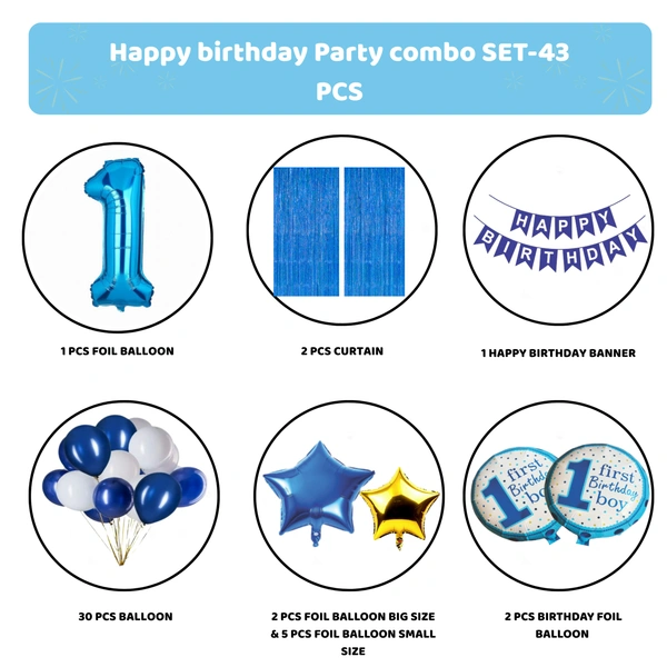 Birthday Decoration Kit Wholesale – Curtains, Balloons, Banners | Direct Manufacturer