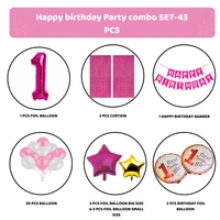 Birthday Decoration Kit Wholesale – Curtains, Balloons, Banners | Direct Manufacturer
