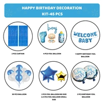 Birthday Decoration Kit Wholesale – Curtains, Balloons, Banners | Direct Manufacturer