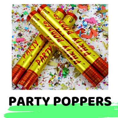 Party Poppers