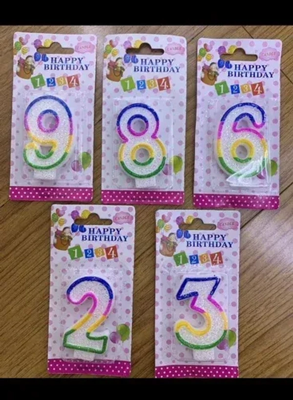 ZARI NUMBER CANDLE
