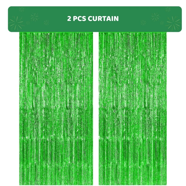 KIWI PARTY  BIRTHDAY COMBO (1 STAR+ 1 CURTAIN+ 20 PCS BALLOON)