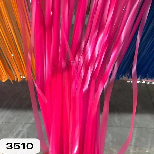 MADE IN CHINA PINK PASTEL COLOR Foil Rain Curtain SIZE 3*6