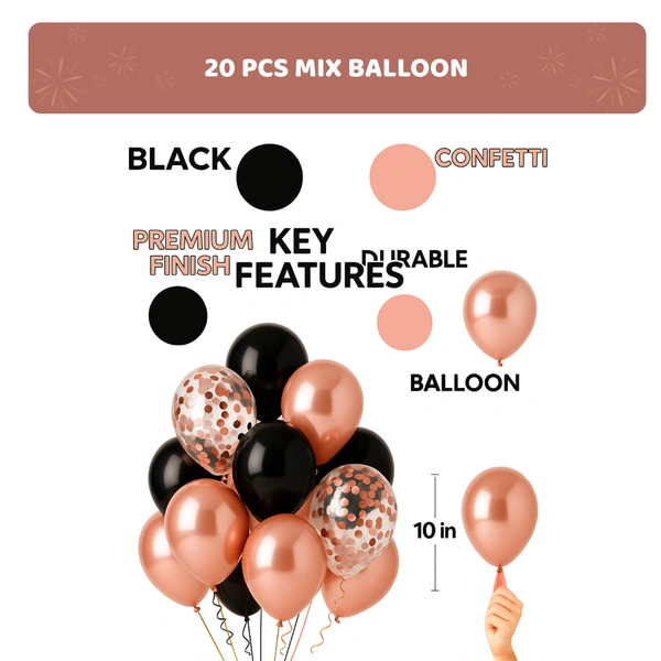 KIWI PARTY  BIRTHDAY COMBO (1 STAR+ 1 CURTAIN+ 20 PCS BALLOON)