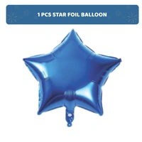 KIWI PARTY  BIRTHDAY COMBO (1 STAR+ 1 CURTAIN+ 20 PCS BALLOON)