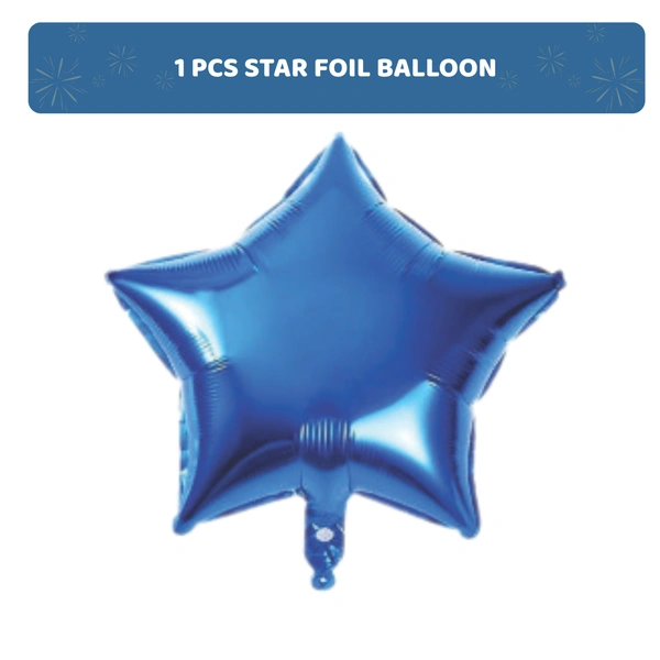 KIWI PARTY  BIRTHDAY COMBO (1 STAR+ 1 CURTAIN+ 20 PCS BALLOON)