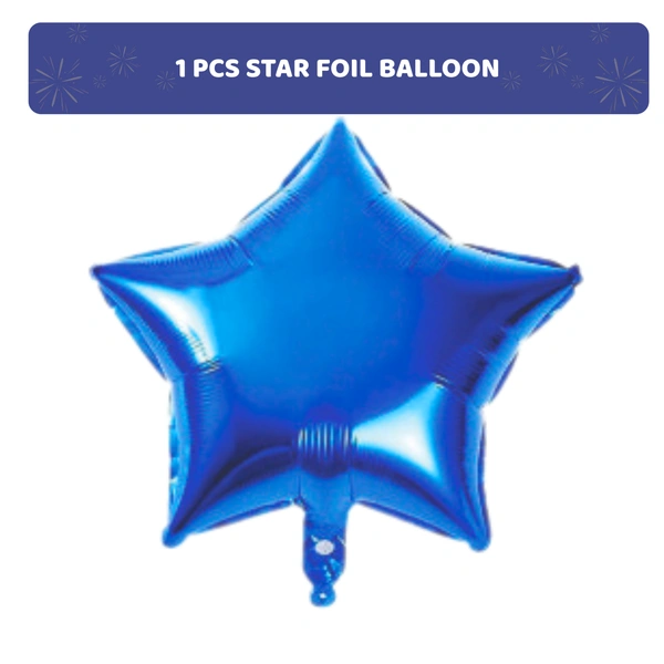 KIWI PARTY  BIRTHDAY COMBO (1 STAR+ 1 CURTAIN+ 20 PCS BALLOON)