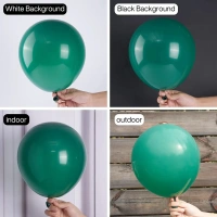 GREEN COLOUR 25 PCS  METALLIC BALLOON 