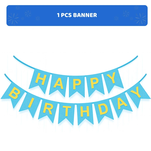 KIWI PARTY  BIRTHDAY COMBO (1 STAR+ 1 CURTAIN+ 20 PCS BALLOON)