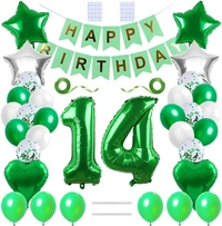 14 PCS SET GREEN