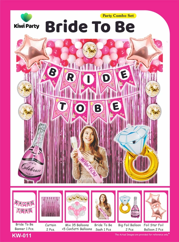 Bride to be decoration kit