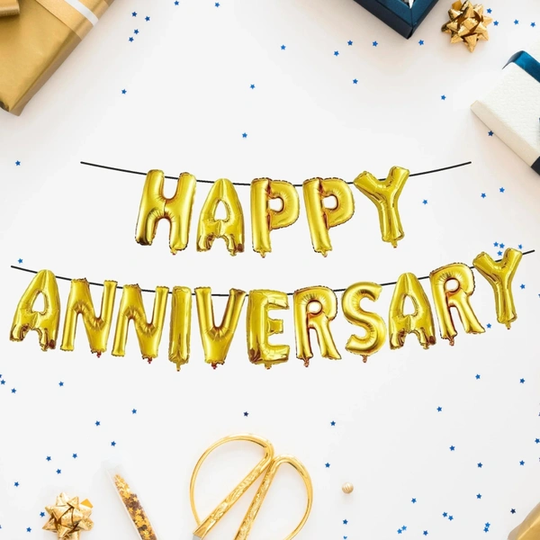 HAPPY ANNIVESARY FOIL BALLOONS
