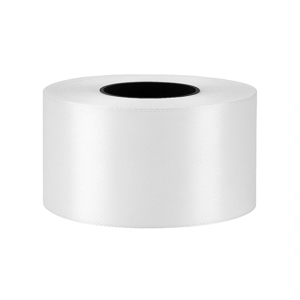 KIWI PARTY  WHITE  COLOR CURL RIBBON 10 YARD