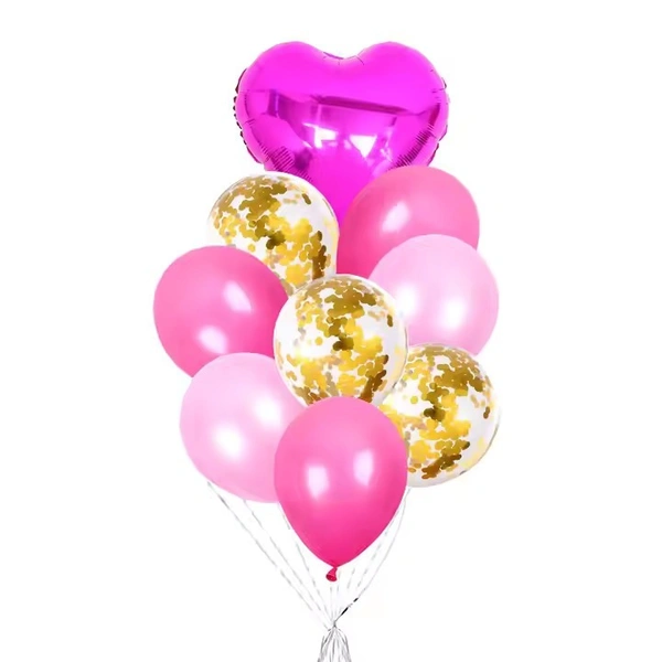 9 PCS SET PINK