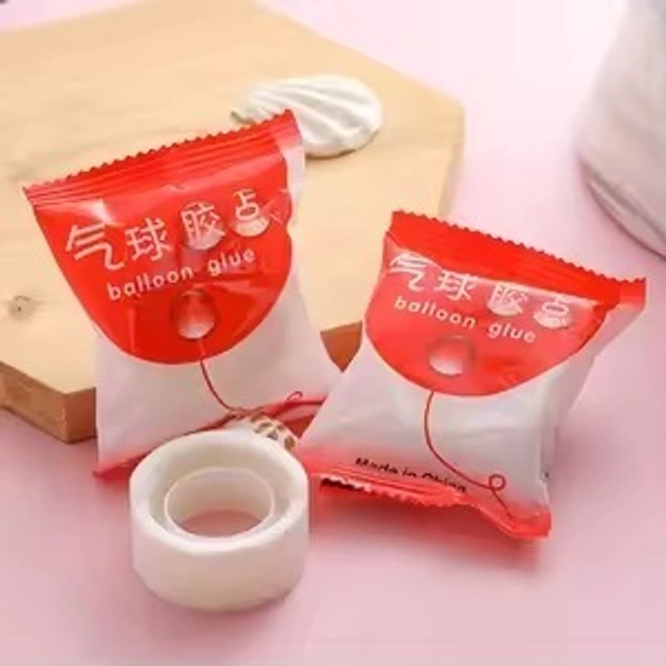 Balloon Glue Dots – Transparent Double-Sided Adhesive for Balloon Decoration