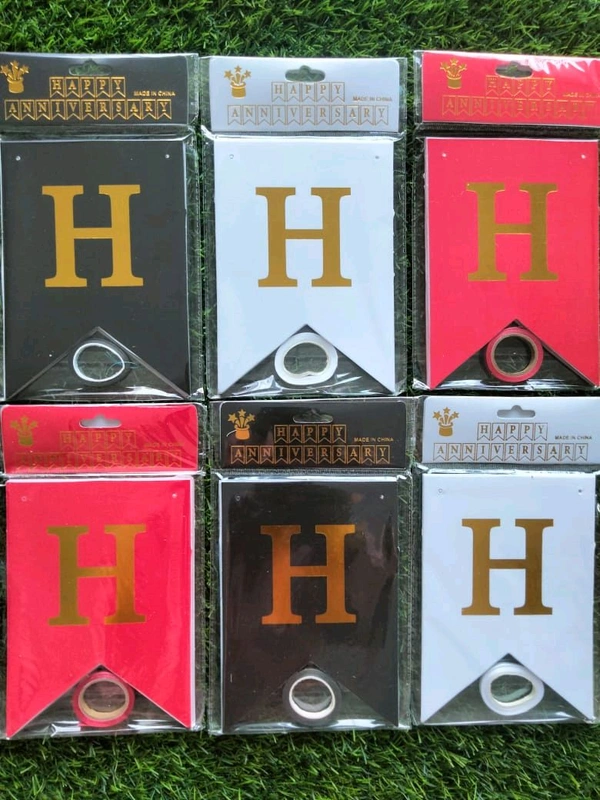 ANNIVESARY FOIL BANNERS