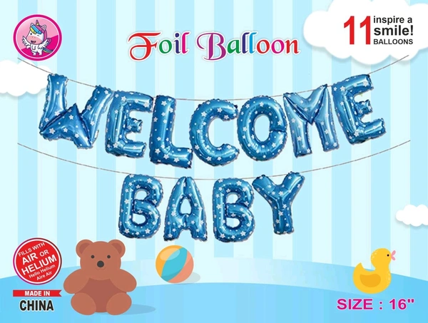 WELCOME BABY FOIL