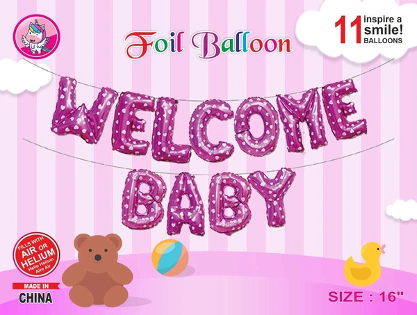 WELCOME BABY FOIL