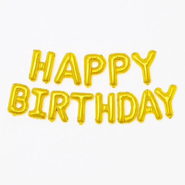 HAPPY BIRTHDAY FOIL BALLOONS